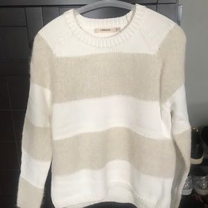 J Brand ivory Sweater